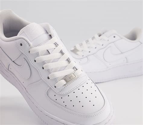 white nike air forces kids